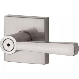 Prestige Spyglass Satin Nickel Bed/Bath Door Handle