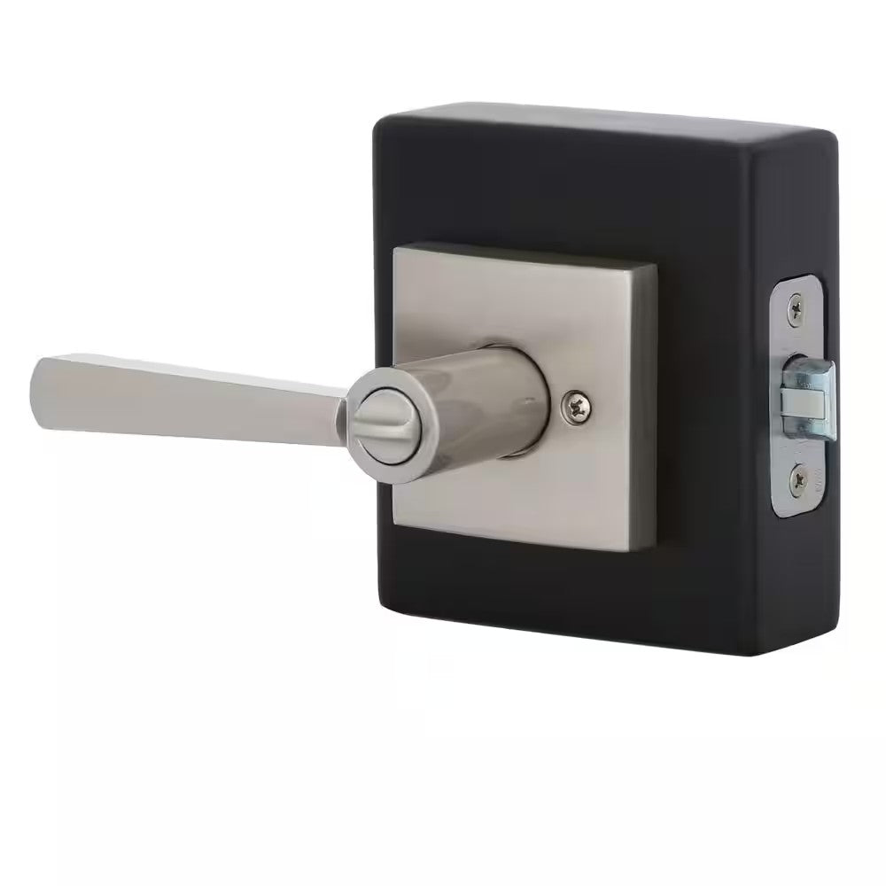 Prestige Spyglass Satin Nickel Bed/Bath Door Handle