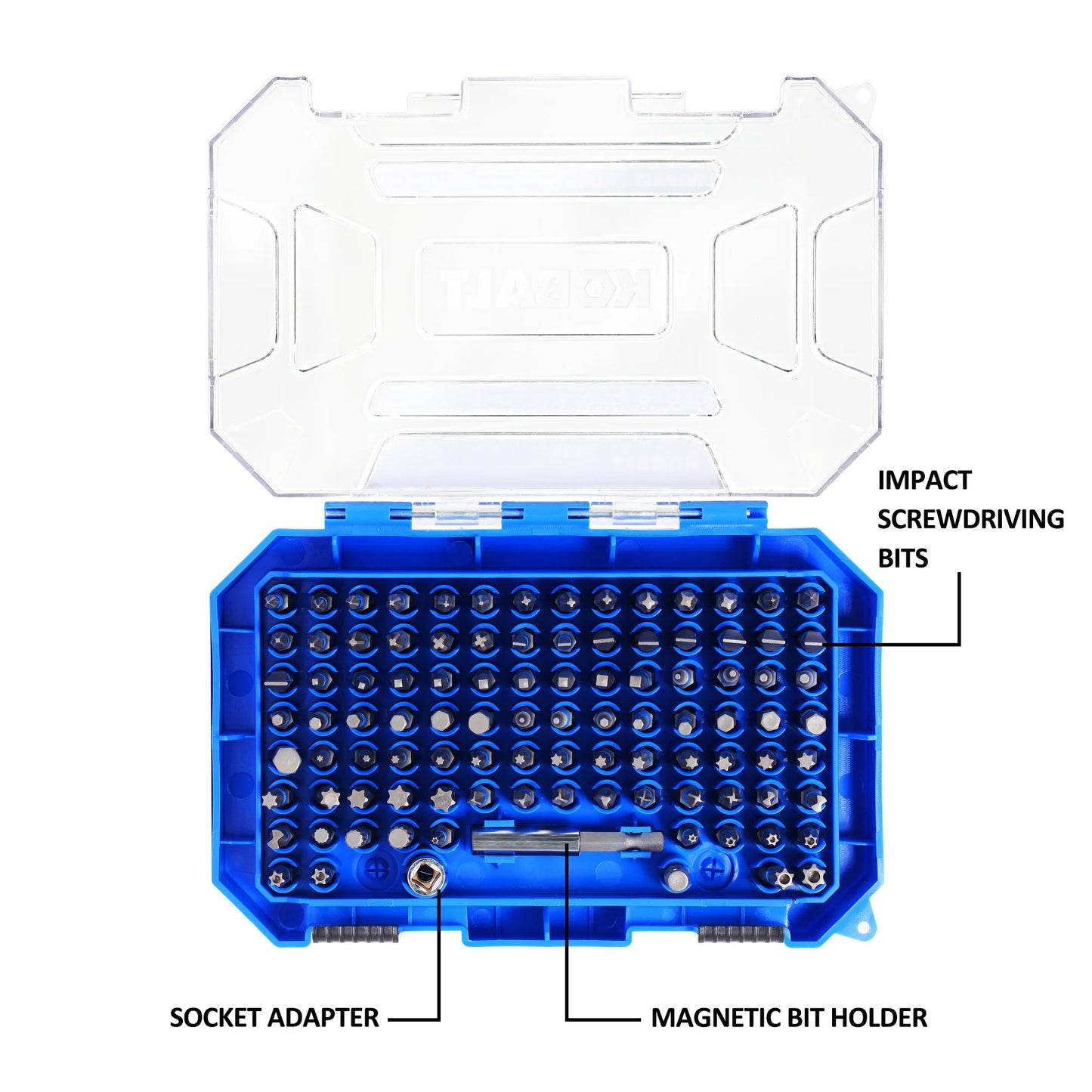 Kobalt Impact Driver Bit Set 100 -Piece
