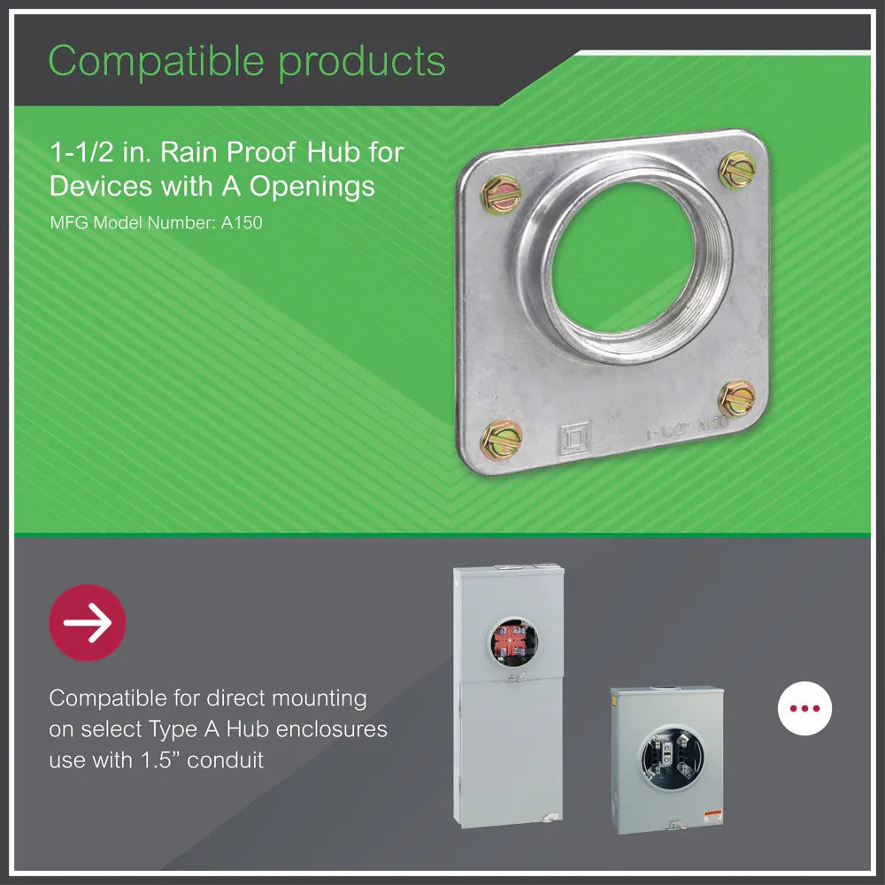 Square D 1.5-in Hub