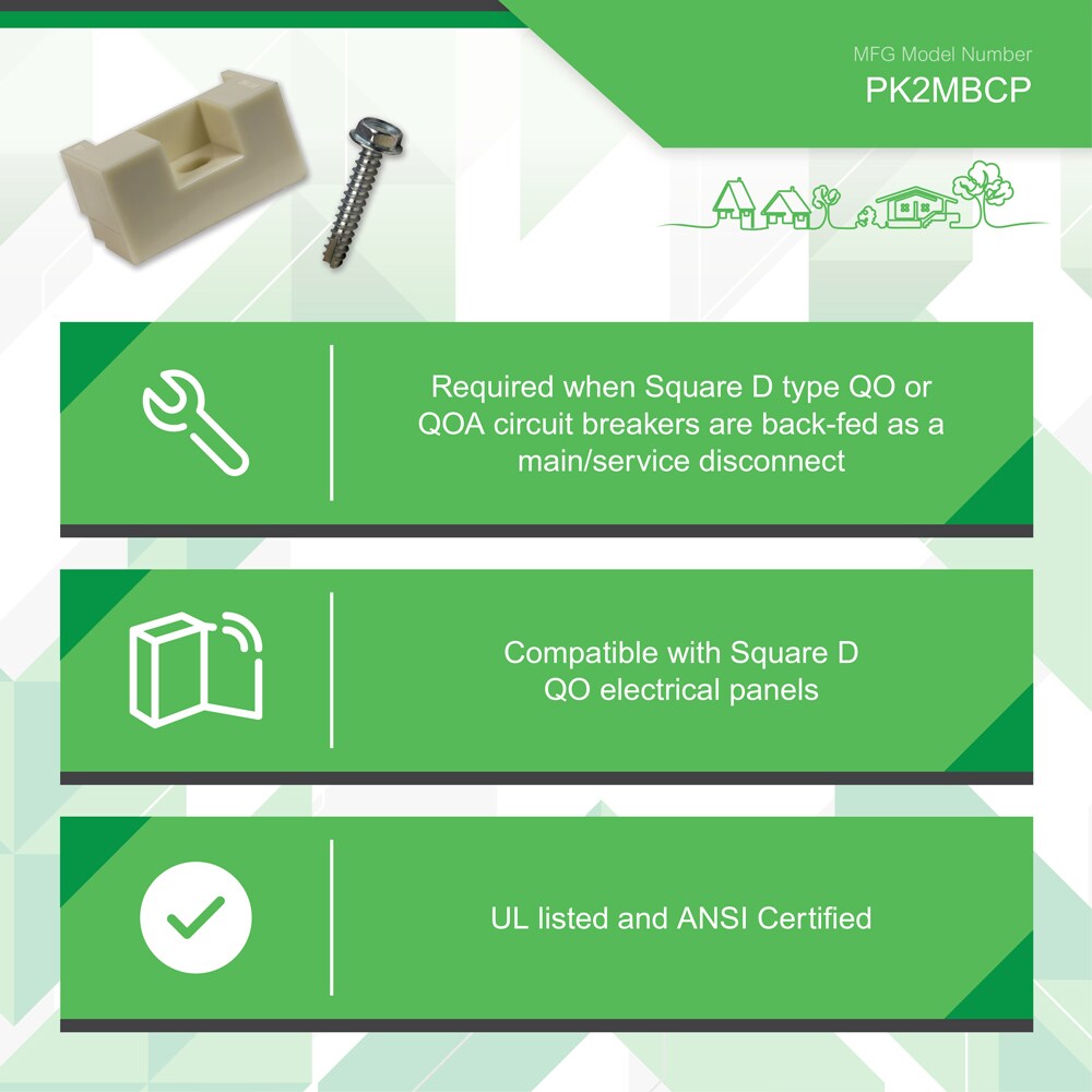 Square D 1-in Main Breaker Kit
