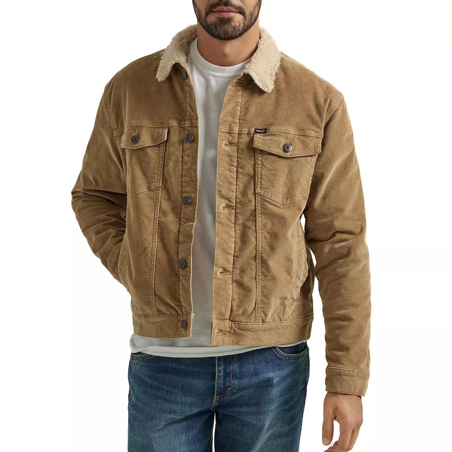 Wrangler Men's Acorn Corduroy Insulated Work jacket ( 2XL )