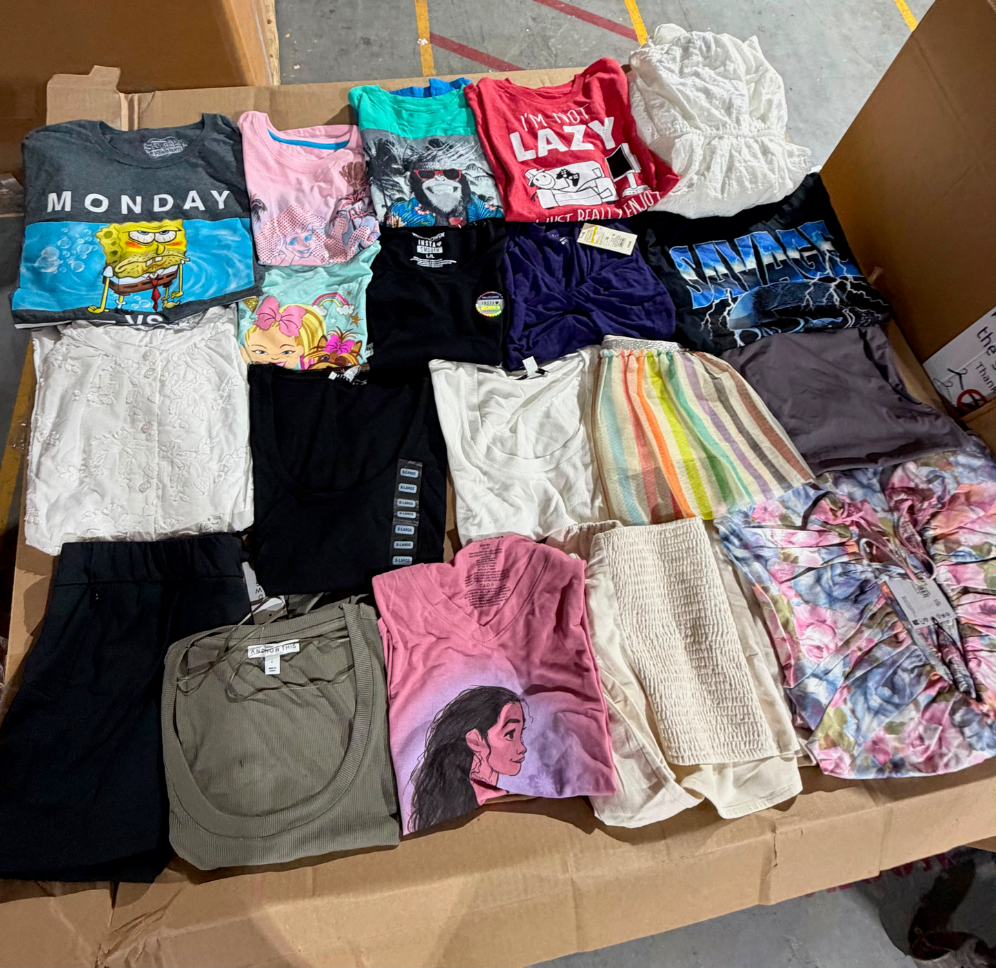 AOL Men's, Women's, & Children's Summer Apparel