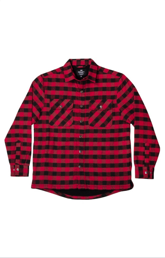 Infinity Brand Men's Flannel Insulated Shirt Jacket