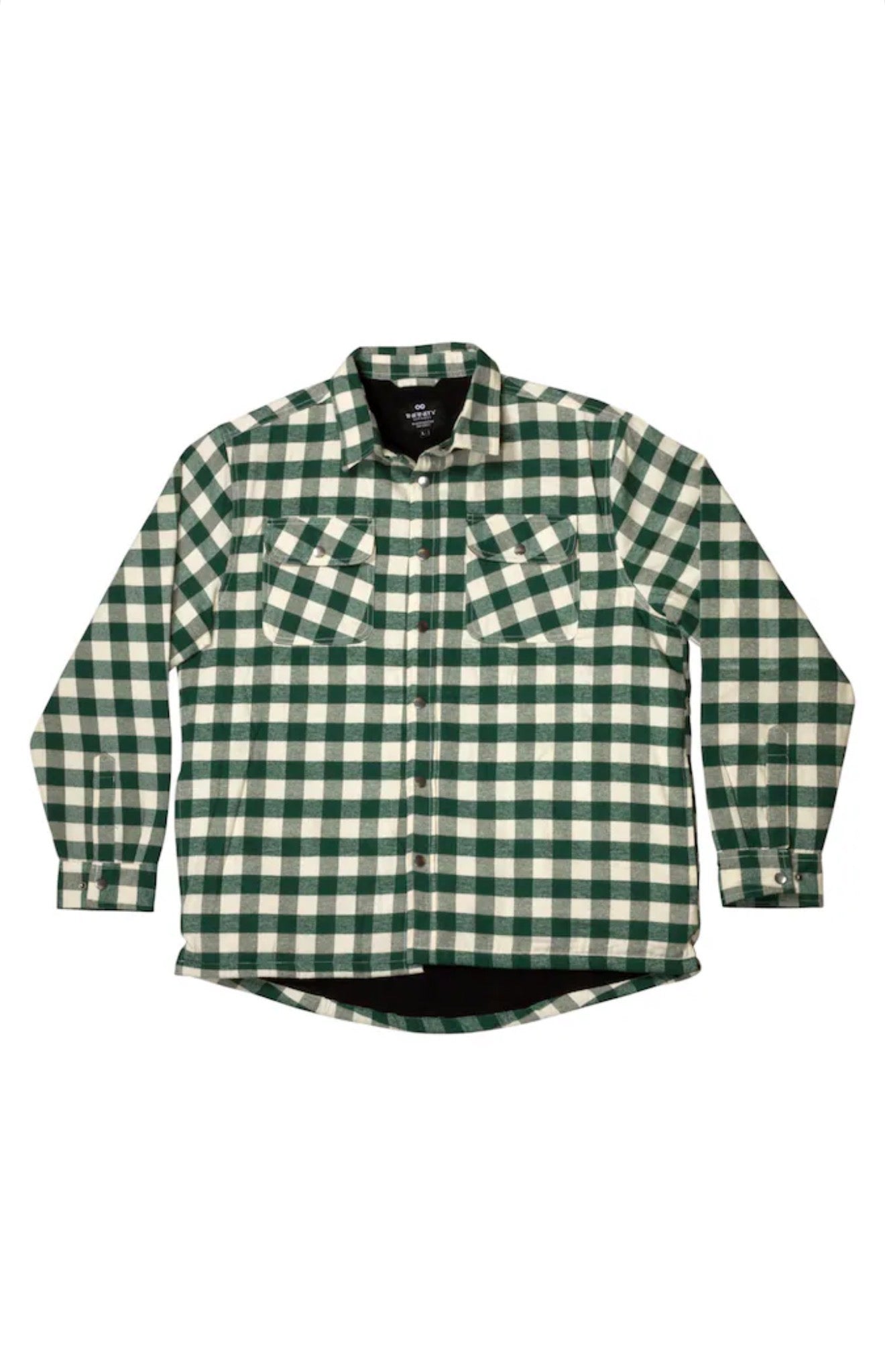 Infinity Brand Men's Flannel Insulated Shirt Jacket
