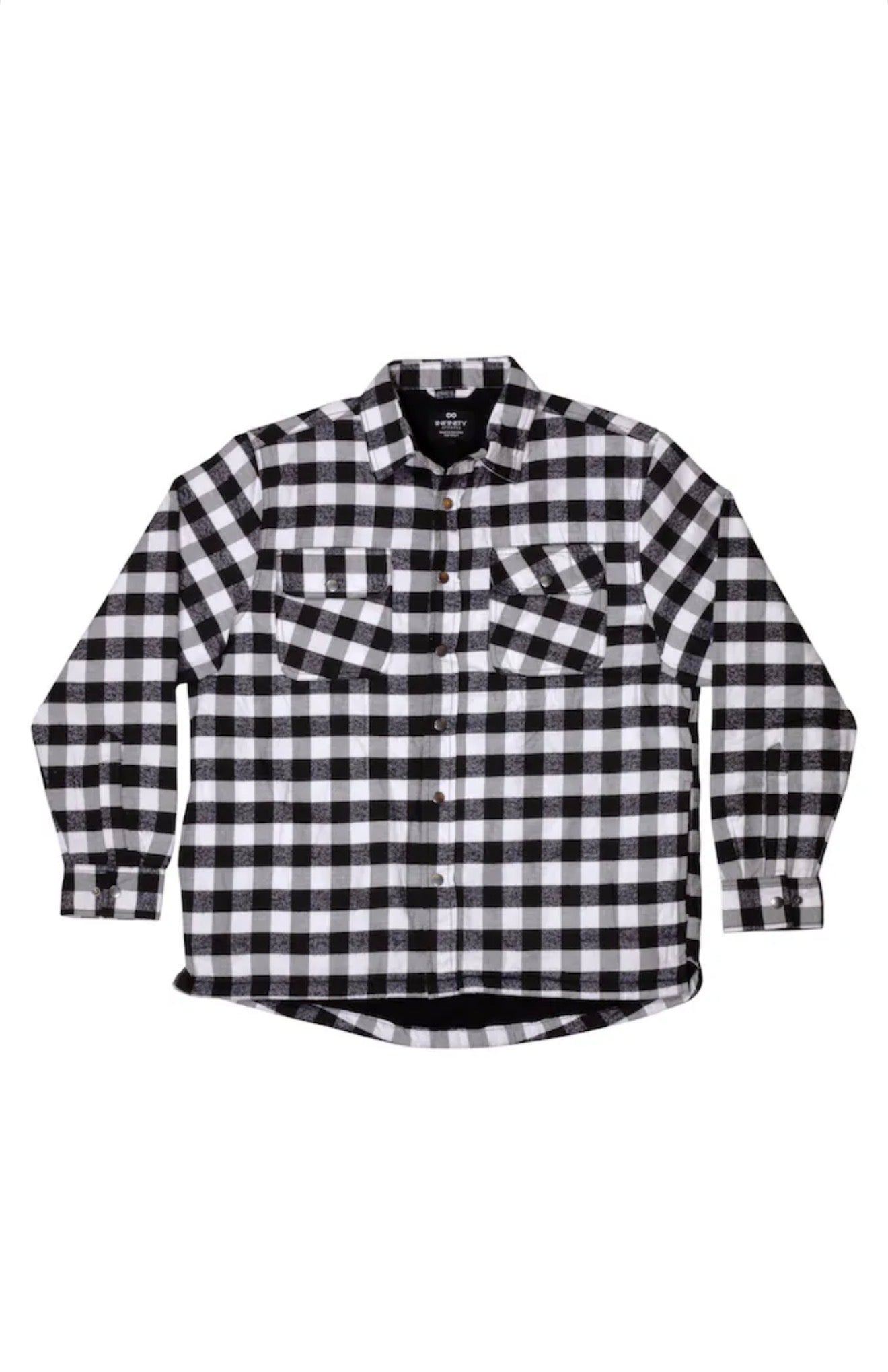 Infinity Brand Men's Flannel Insulated Shirt Jacket