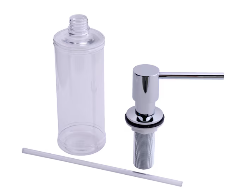 Keeney Chrome Plated Soap and Lotion Dispenser