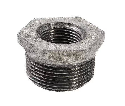 Reliabilt 1 1/4 in x 3/4 in Galvanized Iron MIP x FIP Hex Bushing